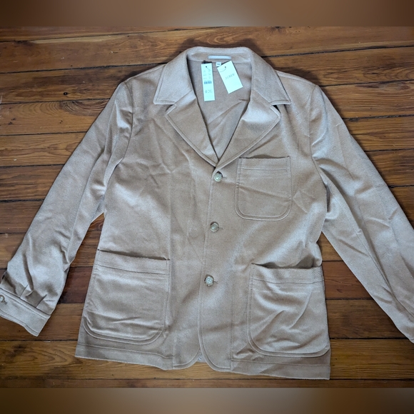 NWT Wallace & Barnes chore blazer in Italian camel hair - size 40S - Picture 8 of 16